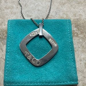 Tiffany & Co Diamond Shape pendant